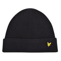 lyle and scott racked beanie