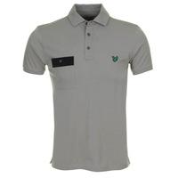 Lyle & Scott Chest Pocket Polo Shirt Cool Grey