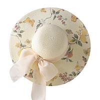 LYZA Printing Large Brimmed Hat