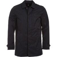 lyle and scott vintage mens rain embossed jacket true black