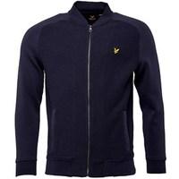 lyle and scott vintage mens double faced bomber navy