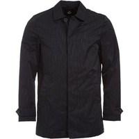 lyle and scott vintage mens rain embossed jacket true black