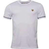 Lyle And Scott Vintage Mens Ainslie Piping T-Shirt White