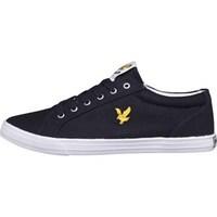 Lyle And Scott Vintage Mens Halket Canvas Pumps New Navy