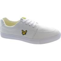 Lyle Scott Calder Canvas men\'s Shoes (Trainers) in white