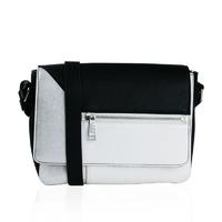 lydc dalmatian black white saddle bag