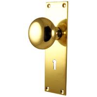 M Marcus Solid Brass Balmoral Lock Set