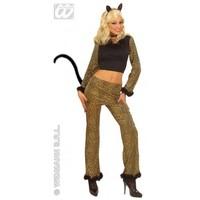 m mens leopard costume for jungle animal fancy dress male uk 40 42 che ...