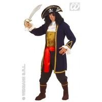 M Mens Pirate of 7 Seas Costume Outfit for Buccaneer Fancy Dress Male UK 40-42 Chest