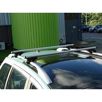 M-Way RB1035 Universal Aluminium Roof Bars for Flush Roof Rails, 1.35 m