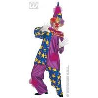 M Mens Star Clown Costume for Circus Fancy Dress Male UK 40-42 Chest