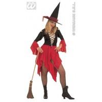 m ladies womens wicked witch costume for halloween dracula fancy dress ...