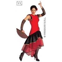 m ladies womens lola spanish costume for seorita fancy dress female uk ...