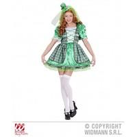 M Ladies Womens Irish Girl Costume Outfit for St. Patrick\'s Day Fancy Dress Female UK 10-12
