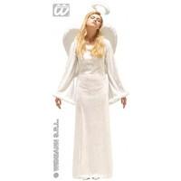M Ladies Womens Heavenly Angel Deluxe Costume Outfit for Holy Church Christmas Fancy Dress Female UK 10-12