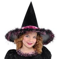M Girls Darling Witch Costume for Halloween Fancy Dress Outfit