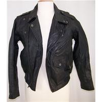 M. Julian for Kids - Black - Leather biker jacket