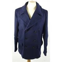 m s autograph size medium 40 chest cobalt blue casualnavy style wool r ...
