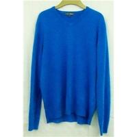 m s man blue jumper size l