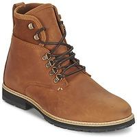 m moustache bernard mens mid boots in brown