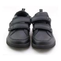 M & S Boys, size 9/27 black trainer style shoes