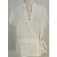 m s autograph size 20 cream ivory blouse