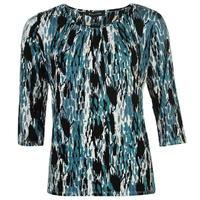 M Collection Printed Top Ladies