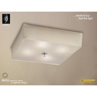 M0785PC/CS Akira Chrome 4Lt Flush With Cream Shade