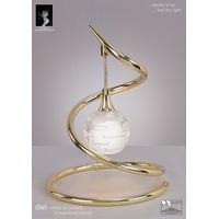 M0099PB Dali 1 Light Polished Brass Table Lamp