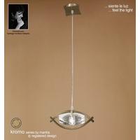 M0899AB Kromo Antique Brass 1 Light Halogen Ceiling Pendant