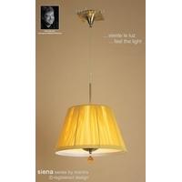 M0386AB Siena Antique Brass 3 Light String Ceiling Pendant