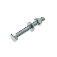 M10 Hex Bolt (L) 80mm (Dia) 10mm Pack of 10