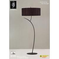 m1159bs eve 2 light anthracite floor lamp with black shade