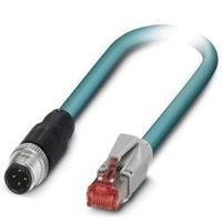 m12 rj49 networks cable cat 5e sfutp 3 m green flame retardant incl de ...