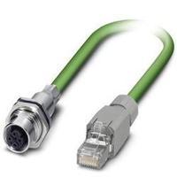 m12 rj49 networks cable cat 5 cat 5e sfutp 1 m green phoenix contact