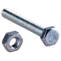 M4 x 30mm 12 Piece Hex Bolt With M4 Nut