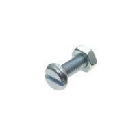 M4 Machine Screw (L) 12mm (Dia) 4mm Pack of 10