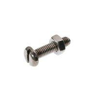 M4 Machine Screw (L) 16mm (Dia) 4mm Pack of 10