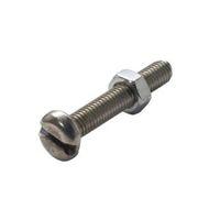 m5 machine screw l 30mm dia 5mm pack of 10