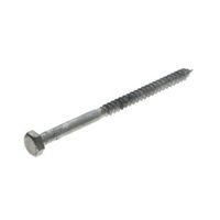 M6 Coach Screw (L) 100mm (Dia) 6mm Pack of 10