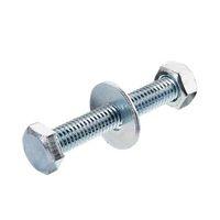 M6 Hex Bolt (L) 40mm (Dia) 6mm Pack of 10