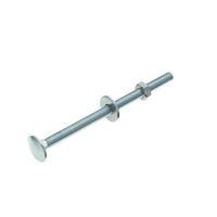 M6 Cup Square Bolt (L) 100mm (Dia) 6mm Pack of 10
