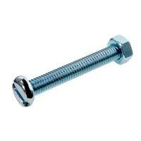 M6 Machine Screw (L) 45mm (Dia) 6mm Pack of 10