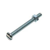 M6 Machine Screw (L) 60mm (Dia) 6mm Pack of 10