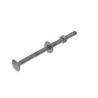 m6 cup square bolt l 100mm dia 6mm pack of 10