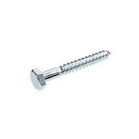 M6 Coach Screw (L) 50mm (Dia) 6mm Pack of 10