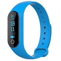 M6S Smart Heart Rate Bracelet Sleep Monitor Waterproof Bluetooth Pedometer Ios/ Android Mileage Tracking