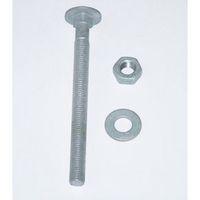 M8 X 75MM COACH BOLT & NUT - -