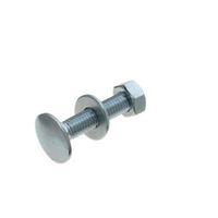 M8 Cup Square Bolt (L) 40mm (Dia) 8mm Pack of 10