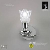 M8580PC/S Amel Low Energy 1 Light Switched Chrome Wall Lamp